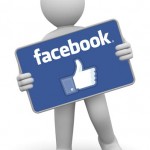 Figure holding sign to Increase Your Facebook Fan Activity