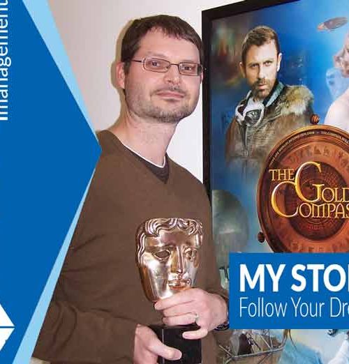 My Story Follow Your Dreams 720x522 : Paul Birkett with BAFTA