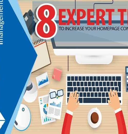 Web Design Tips : How To Improve Homepage Conversions INFOGRAPHIC 720x522
